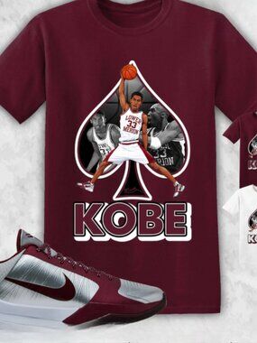 Basketball Legend Ace T-shirt Retro 24 Tribute Graphic Tee Mamba Fan Apparel